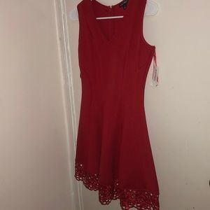 Elegant red dress!